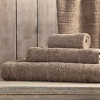 Σετ 3τμχ Πετσέτες Cannon Cotton Fresh 30X50+50X100+70X140 Coffee